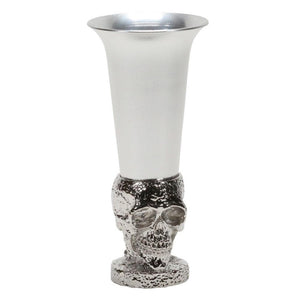 Metal Skull Shot Glass - Silver