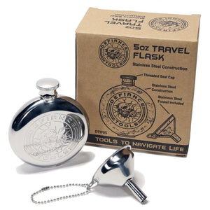 5 oz Stainless Steel Travel Hip Flask