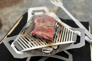 defiance tools Go anywhere grill steak 