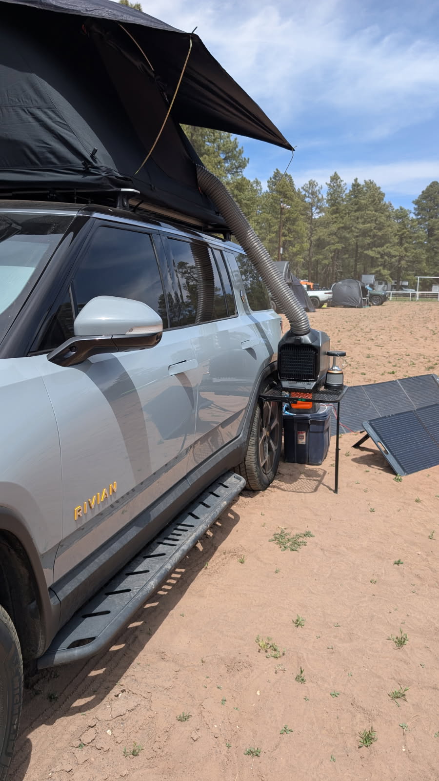 campingtisch offroad Aluminum Camping Tire Table - Small