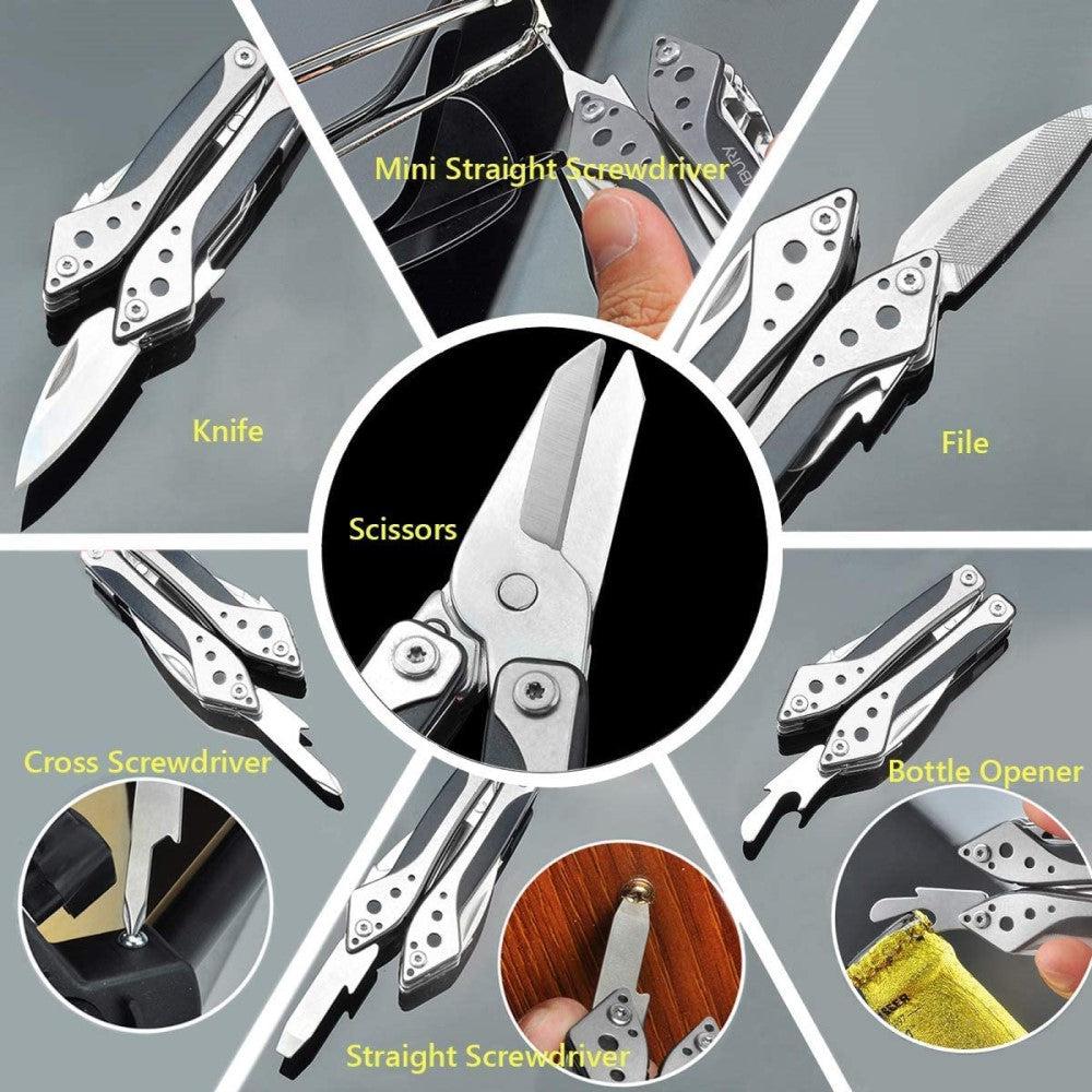 Defiance Tools Scissors Multi-Tool & Pliers Keychain