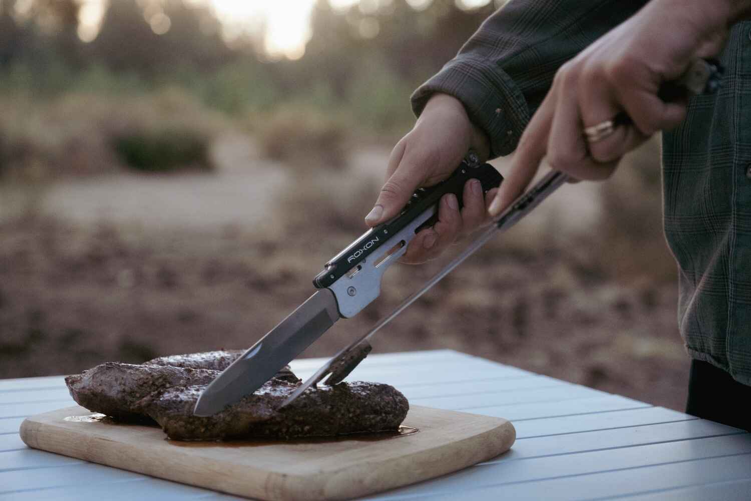 Defiance Tools BBQ Multi Tool Cutting