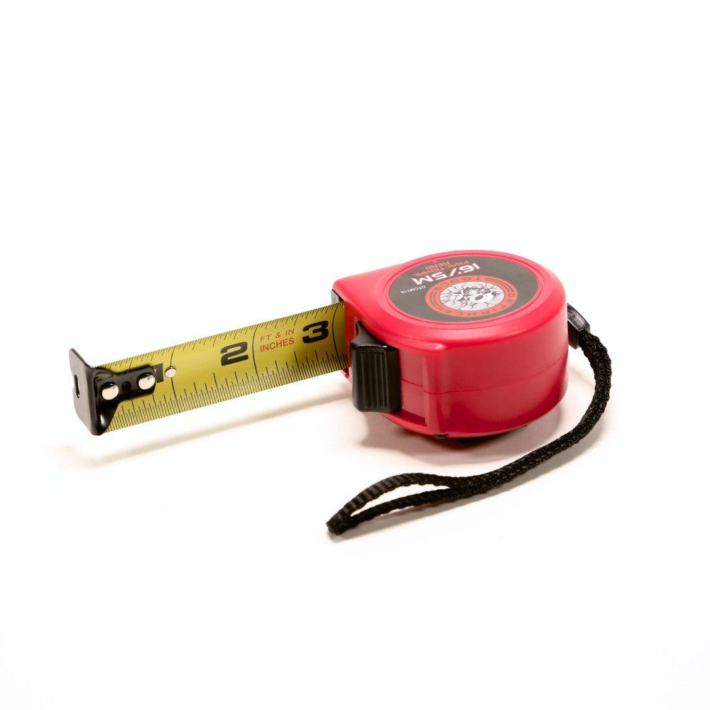 Retractable Tape Measure,Stainless Steel Blade Measuring Tape,16ft/5M  1-Inch Wide Blade Tape Measurer,Easy Read Ft/Inch/Fractions/Metric