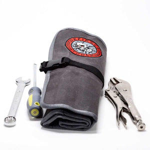 waxed canvas tool roll