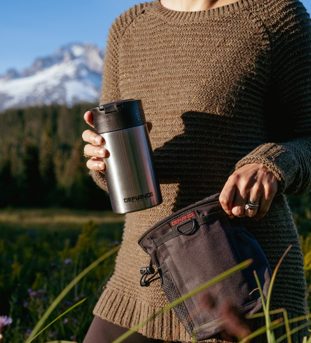 Off Road French Press, Grinder & Molle Pouch Kit | Defiance Tools