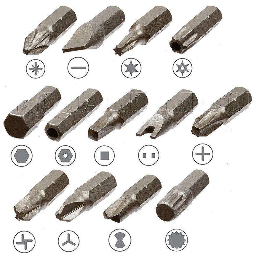 Guide Screwdriver Bit Types Types Of Drill Bits For Screws